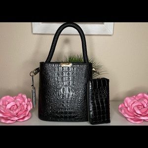 Croc & Ostrich Purse